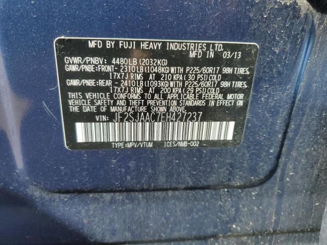 JF2SJAAC7EH427237 Subaru Forester 2.5i