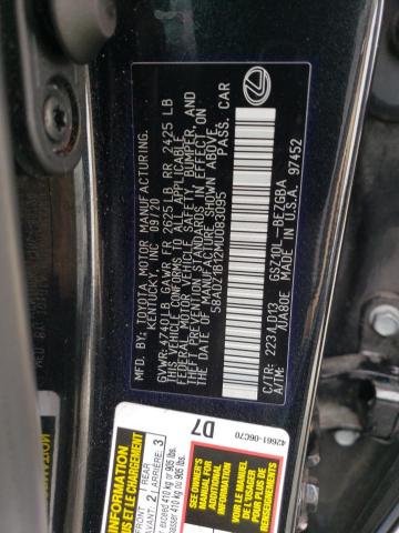 58ADZ1B12MU083095 Lexus Es 350 Base
