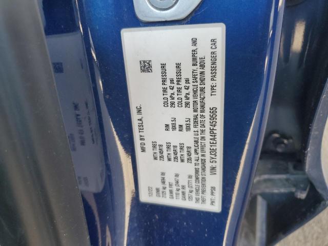 5YJ3E1EA4PF459565 Tesla MODEL 3