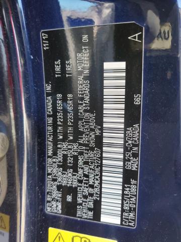 2T2BZMCA3HC127607 Lexus Rx 350 Base