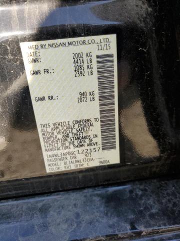 1N4BL3AP0GC122157 Nissan Altima 3.5sl
