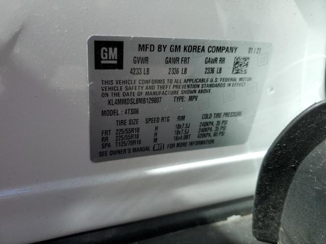 KL4MMDSL8MB129807 Buick Encore Gx Select