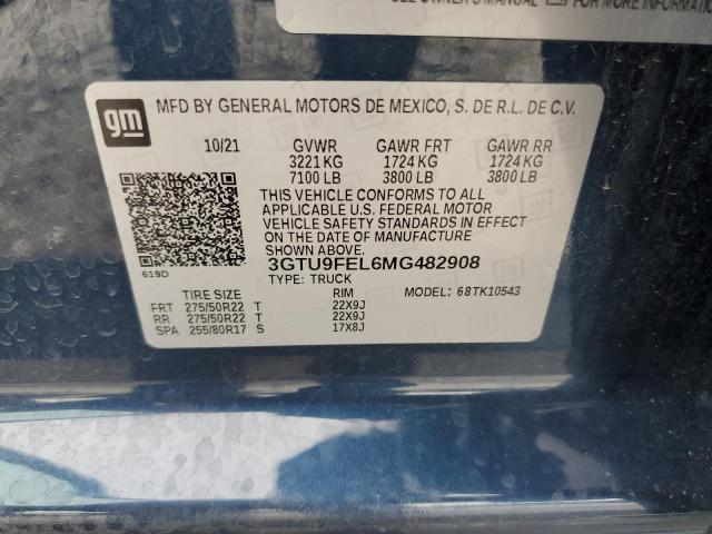 3GTU9FEL6MG482908 GMC Sierra K1500 Denali
