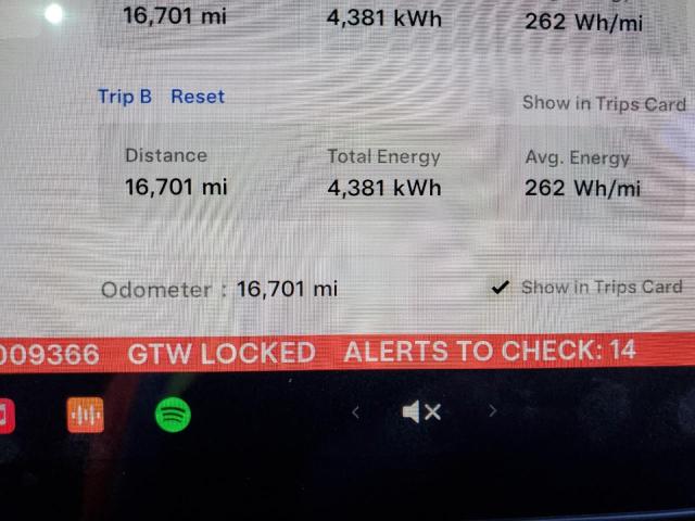 5YJ3E1EB0MF009366 Tesla MODEL 3