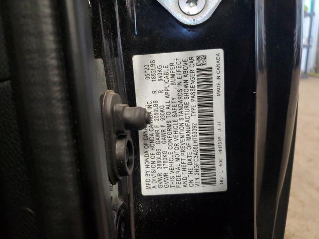 2HGFC3A55LH753392 Honda CIVIC SI