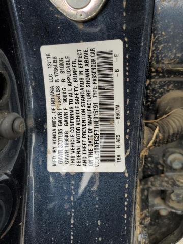 19XFC2F71HE015191 Honda CIVIC EX