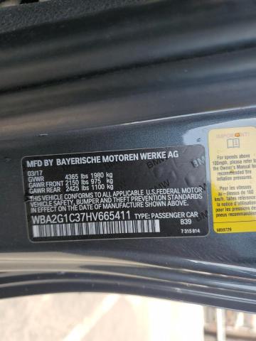 WBA2G1C37HV665411 BMW M240i
