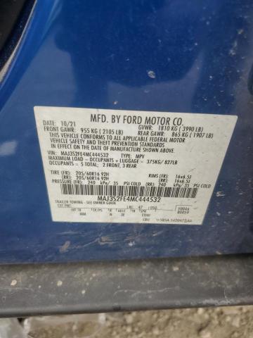 MAJ3S2FE4MC444532 Ford ECOSPORT S