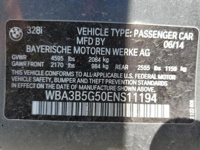 WBA3B5G50ENS11194 BMW 328 Xi Sulev