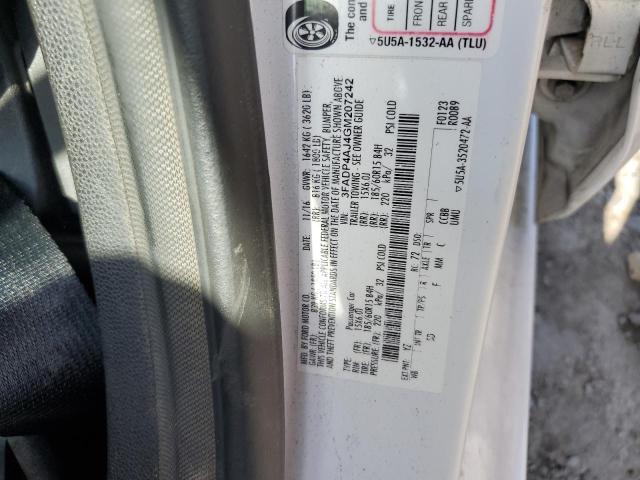 3FADP4AJ4GM207242 Ford FIESTA S