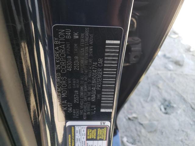 KNAGU4LE8H5014774 KIA OPTIMA HYBRID