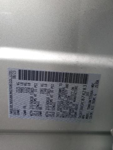 5N1BT3BB5PC874283 Nissan ROGUE SV