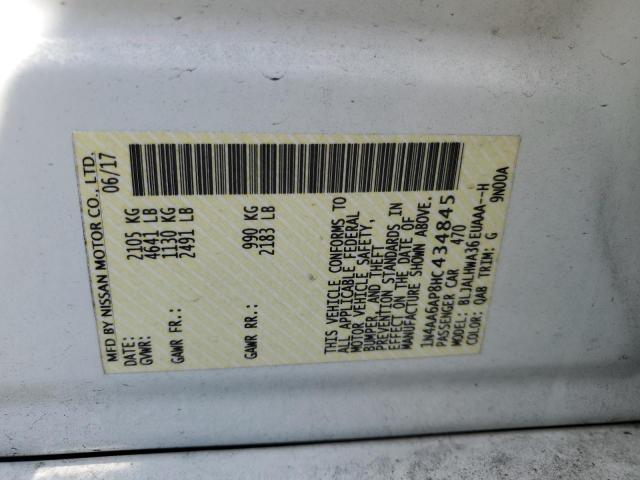 1N4AA6AP8HC434845 Nissan Maxima 3.5s