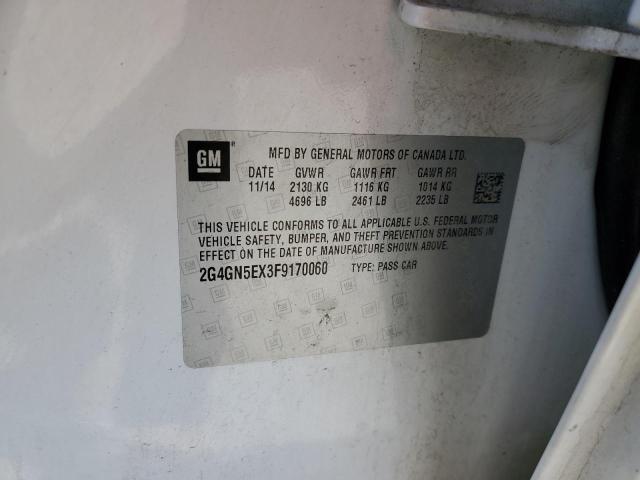 2G4GN5EX3F9170060 Buick Regal Premium