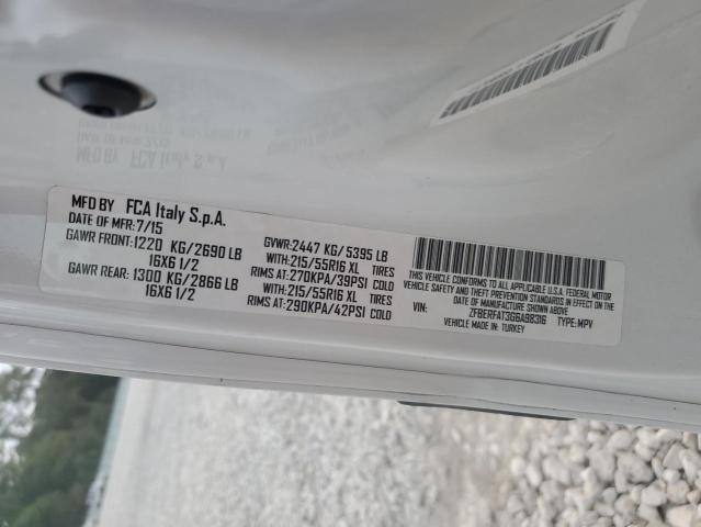 ZFBERFAT3G6A98316 RAM Promaster City