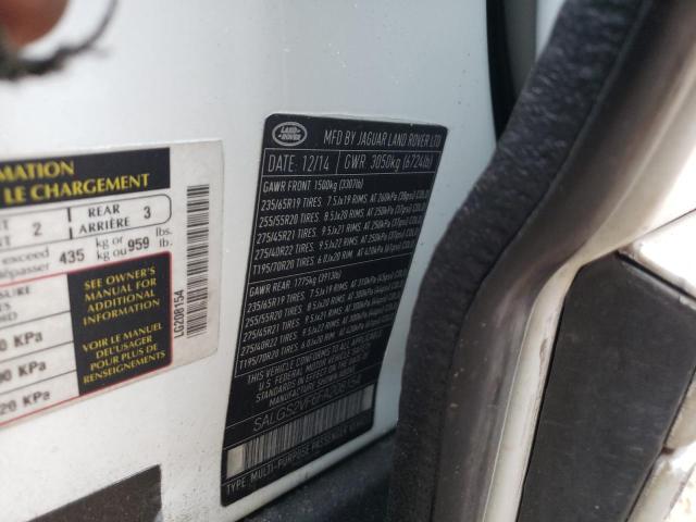 SALGS2VF6FA208154 Land Rover Range Rover Hse