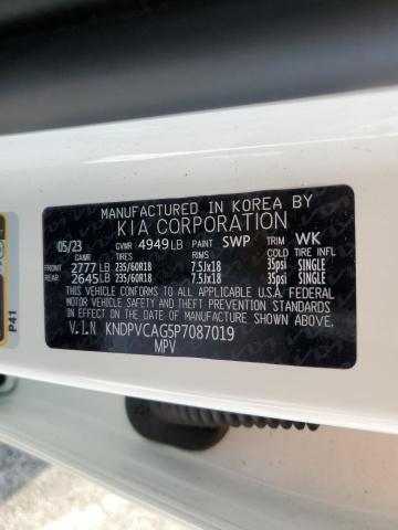 KNDPVCAG5P7087019 KIA Sportage Ex
