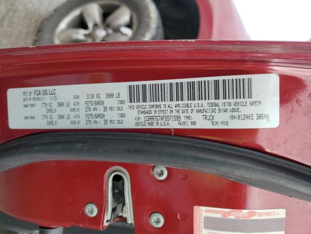 1C6RR7GTXFS571599 RAM 1500 Slt