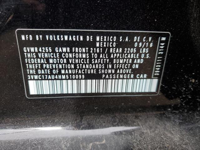 3VWC17AU4HM510099 Volkswagen Golf Sportwagen S