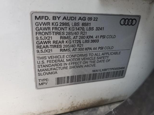 WA1LXBF77PD003404 Audi Q7 Premium Plus