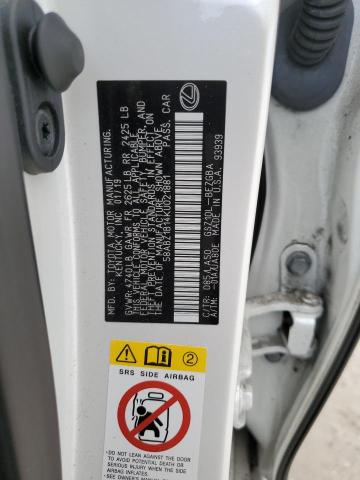 58ABZ1B14KU021881 Lexus ES 350