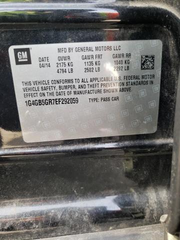 1G4GB5GR7EF292059 Buick Lacrosse