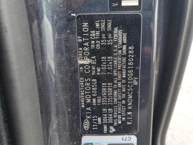 KNDMC5C10G6180288 KIA SEDONA EX