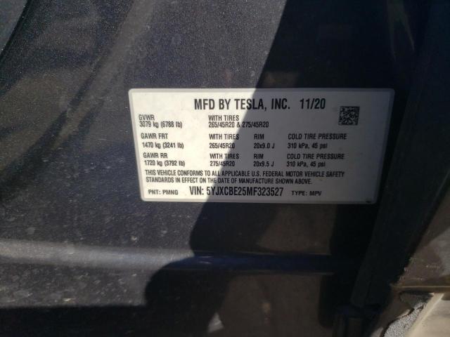 5YJXCBE25MF323527 Tesla MODEL X