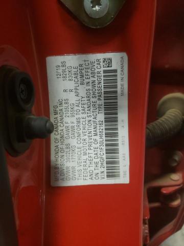 2HGFC1F30LH682162 Honda CIVIC EX