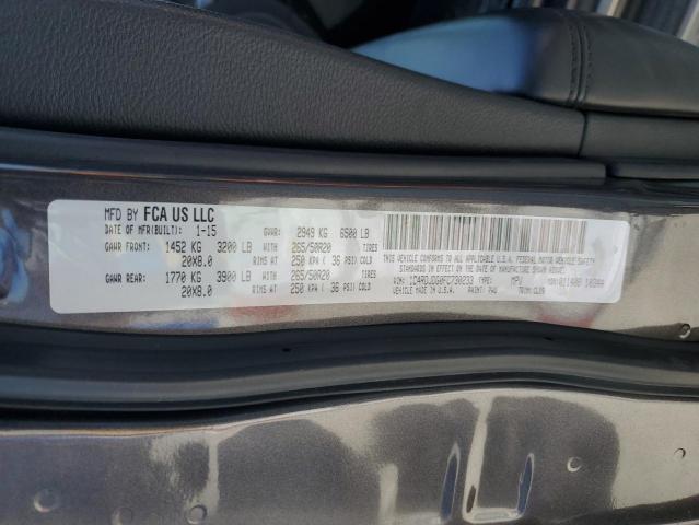 1C4RDJDG0FC730233 Dodge DURANGO LIMITED