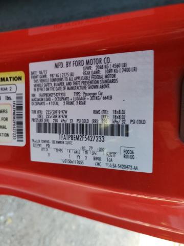 1FATP8EM2F5427233 Ford Mustang