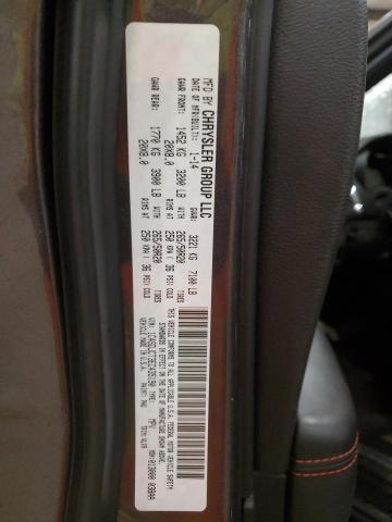 1C4SDJCT3EC435190 Dodge Durango R/t
