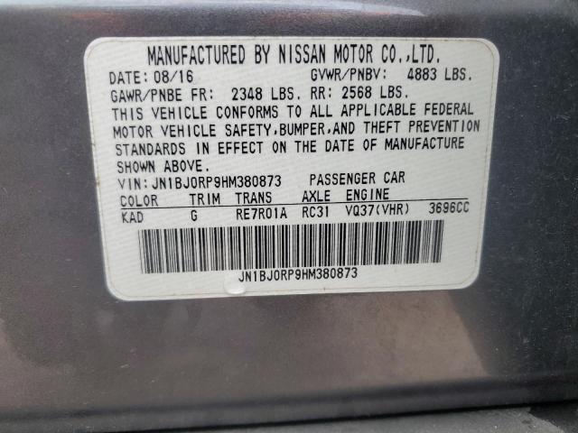 JN1BJ0RP9HM380873 Infiniti QX50