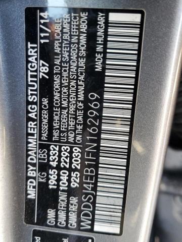 WDDSJ4EB1FN162969 Mercedes-Benz CLA 250
