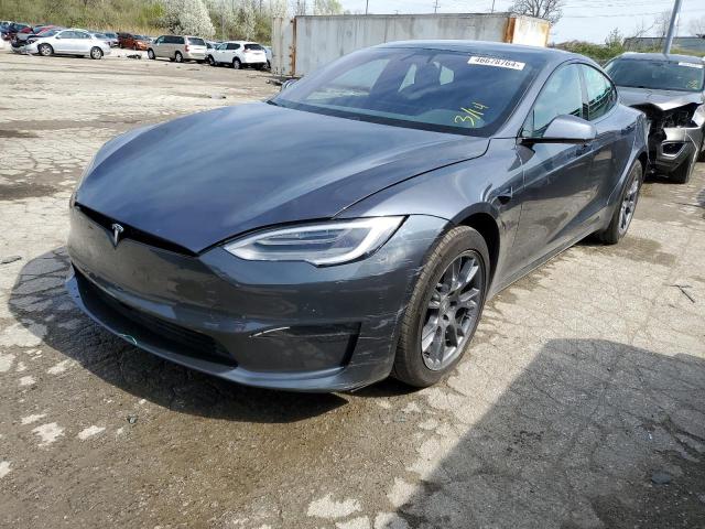 46678764 :رقم المزاد ، 5YJSA1E52MF432225 vin ، 2021 Tesla Model S مزاد بيع