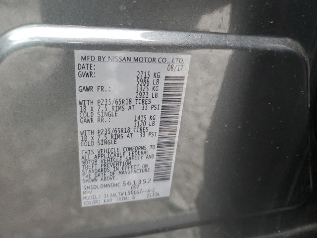 5N1DL0MN0HC561352 Infiniti QX60