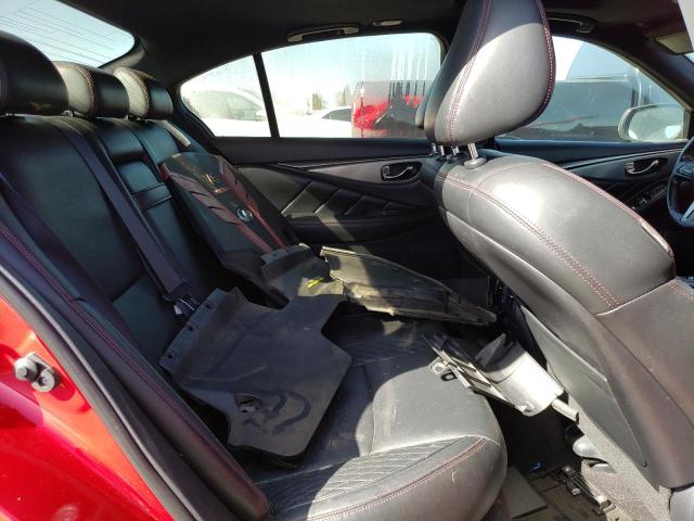 JN1FV7AP0JM461499 Infiniti Q50 Red Sport 400