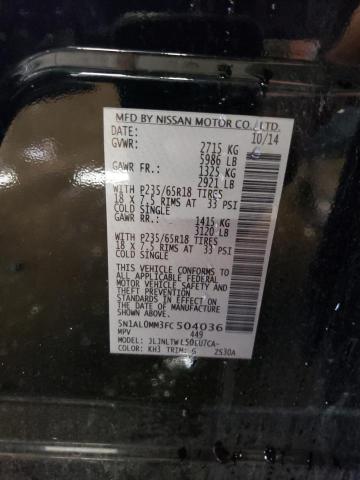 5N1AL0MM3FC504036 Infiniti QX60
