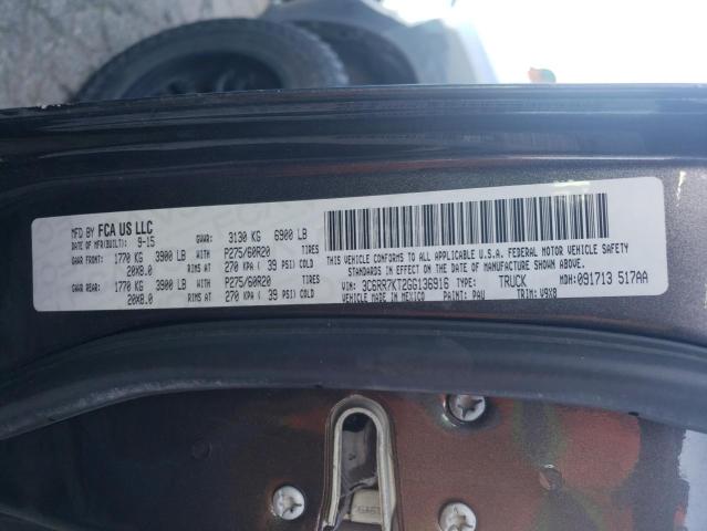 3C6RR7KT2GG136916 RAM 1500 St