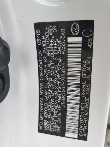 JTHBK1GG7F2194159 Lexus ES 350