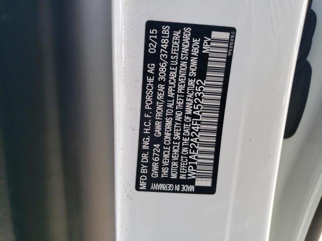 WP1AE2A24FLA52352 Porsche Cayenne Se Hybrid