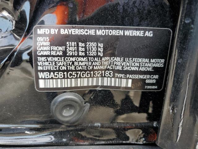 WBA5B1C57GG132183 BMW 535 I