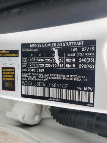 WDC0G8EB6LF686187 Mercedes-Benz Glc 300 4matic