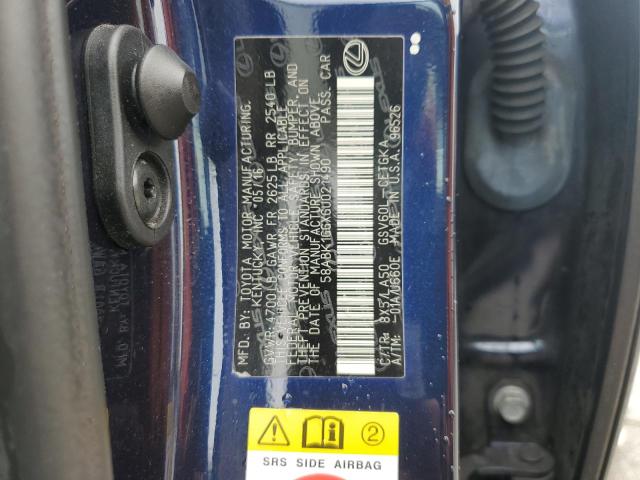 58ABK1GGXGU021490 Lexus ES 350
