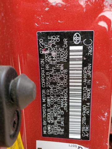 JTNKHMBX2L1090278 Toyota C-HR XLE
