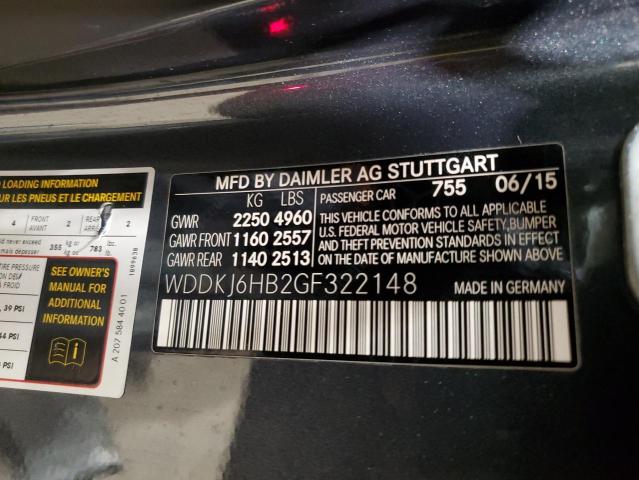 WDDKJ6HB2GF322148 Mercedes-Benz E 400 4matic