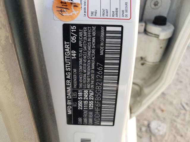 WDDHF6FB5GB212667 Mercedes-Benz E 400