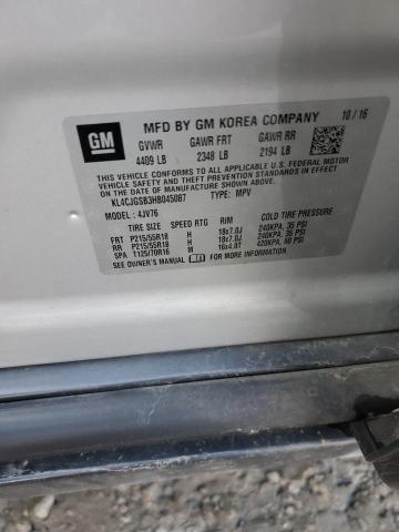 KL4CJGSB3HB045087 Buick Encore Essence