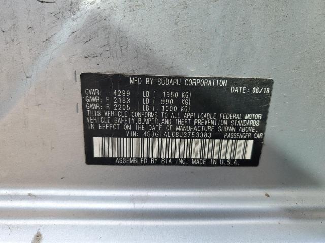 4S3GTAL68J3753383 Subaru Impreza Sport