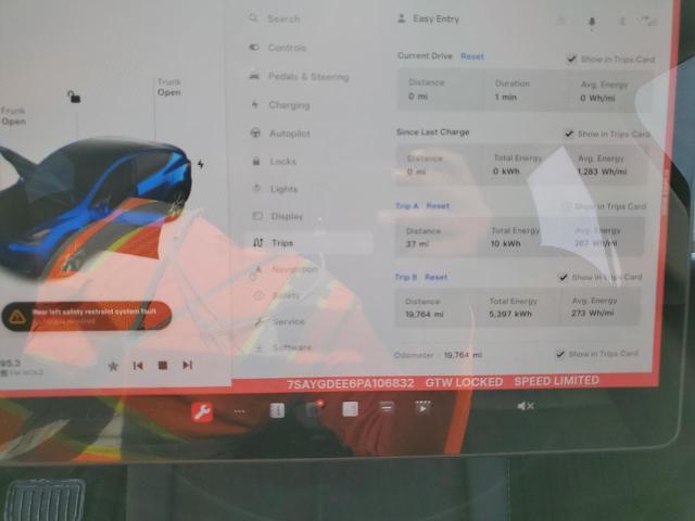 7SAYGDEE6PA106832 Tesla Model Y